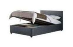 Hygena Mika Kingsize Ottoman Bed Frame - Grey